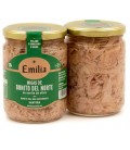 MIGAS DE BONITO DEL NORTE ( MAR CANTÁBRICO - SANTOÑA ) EN ACEITE DE OLIVA  - 430 gr